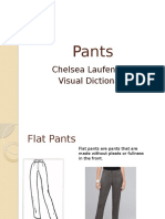 Pants Visual Dictionary