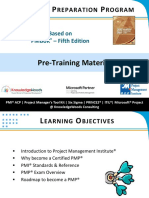 Pre Training Material PMP v1.1 PDF
