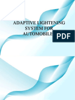 Adaptive Lightening System For Automobiles