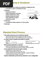 5 System Startup and Shutdown