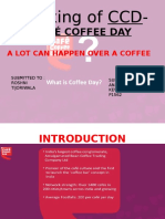 Café Coffee Day: Working of CCD