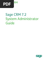 Sage CRM 7.2 System Administrator Guide