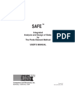 Integrated Analysis and Design of Slabs by The Finite Element Method User'S Manual