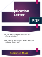 Application Letter