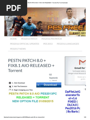 Pestn Patch 8.0 + Fix8 PDF | PDF | Sports Competitions | Sports