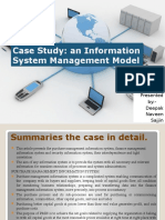 Case Study on Integrated Information Management Systems