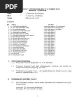 Minit Mesyuarat Panitia Bahasa Melayu Kali Keempat