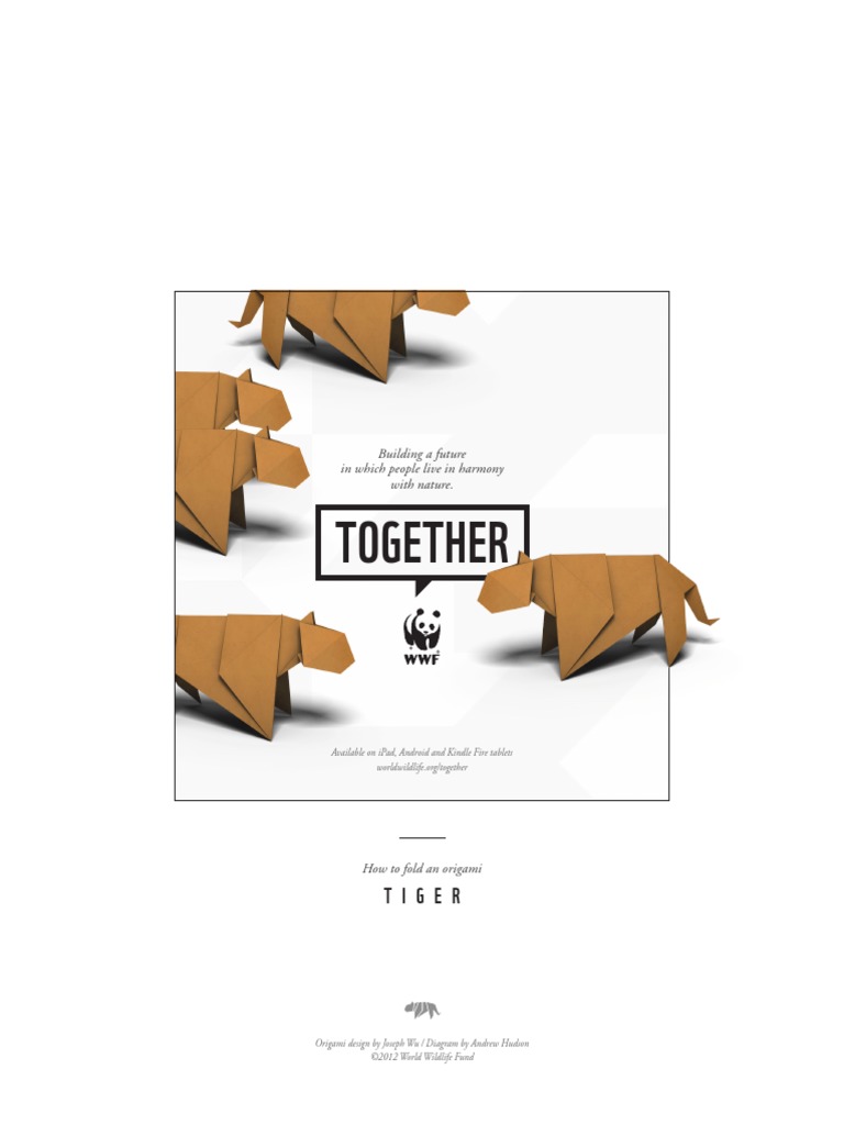 WWF Together TigerOrigami PDF | PDF | Language Arts & Discipline