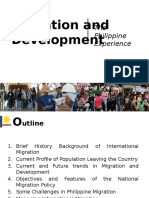 Migration and Development: The Philippine Experience