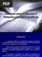 Normas Citações e Referecias