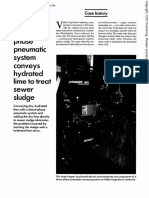 Pbe_199105-Dense Phase Pneumatc System Conveys Hydrated Lime to Treat Sewer Sludge
