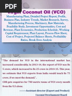 Download Virgin Coconut Oil VCO Manufacturing Plant Detailed Project Report Profile Business Plan Industry Trends Market Research Survey Manufacturing Process Machinery Raw Materials Feasibility Study Investment Opportunities Cost and Revenue Plant Economics Production Schedule Working Capital Requirement Plant Layout Process Flow Sheet Cost of Project Projected Balance Sheets Profitability Ratios Break Even Analysis  by Ajay Gupta SN318829189 doc pdf