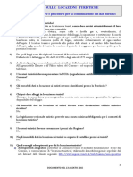 FAQ Locazioni Turistiche Duex