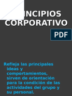 PRINCIPIOS Y VALORES CORPORATIVOS