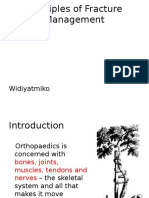 Principles Fracture Management - Kuliah Mahasiswa UNSWAGATI