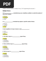 CPT 168 HW#13 Answer Key