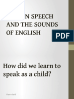Human Speech and The Sounds of English2