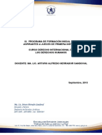 Modulo Derecho Internacional de Los Derechos Humanos PDF