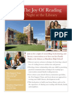 night at the library flyer  1 