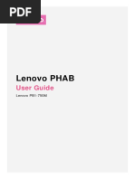 Lenovo PHAB Manual