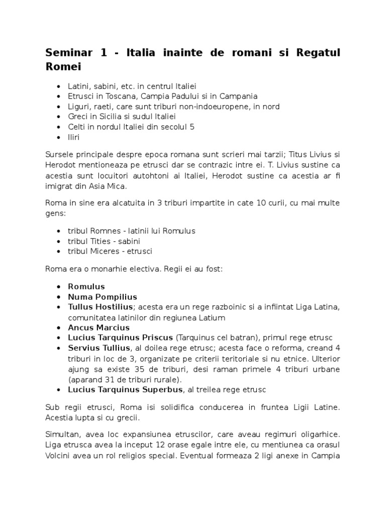 Cursus Romae | PDF