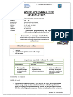 Sesion de Aprendizaje de Matematica 6º Grado Ed. Primaria Avalos-Ccesa007