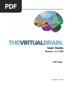 The Virtual Brain User Guide