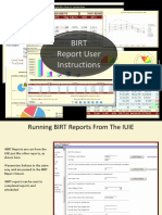 BIRT Report Instructions