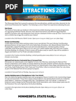 New Attractions at the Minnesota State Fair