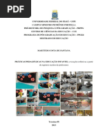 Dissertação Prática Pedagógica Na Educação Infantil Marttem 01 09 2013
