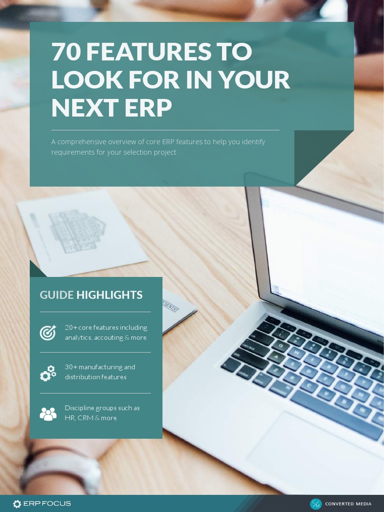 70 Key Features To Look For in Your Next ERP | PDF | Enterprise ...