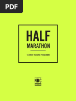 Half Marathon training