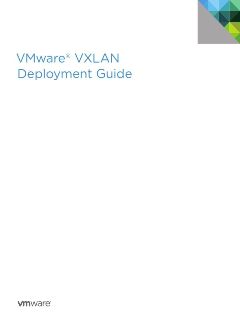 Vmware Vxlan Deployment Guide White Paper | PDF