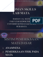 Mata Uwk Skills Lab 2012