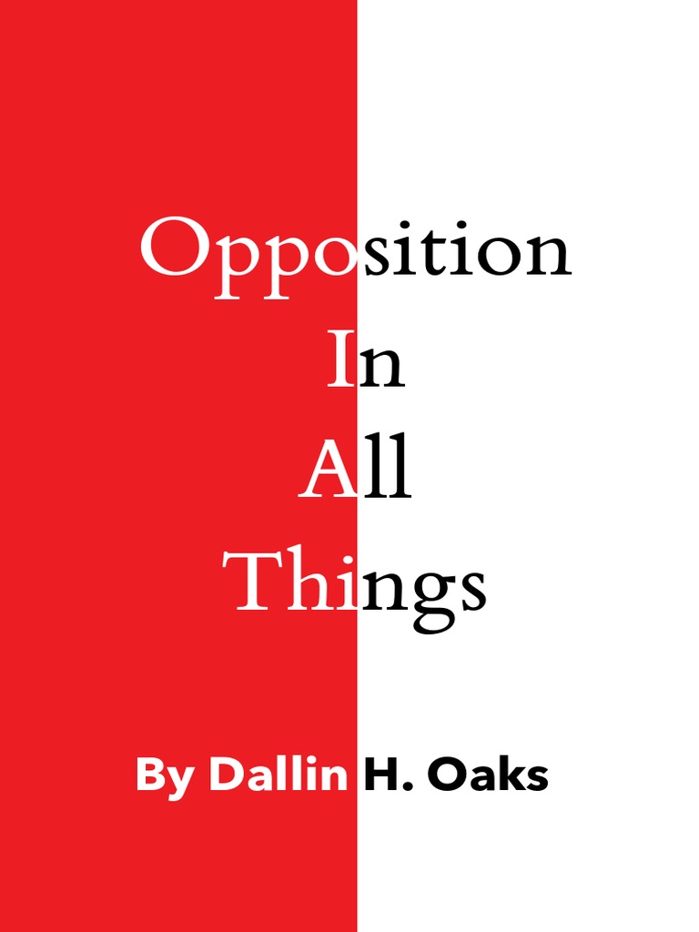 The Role of Opposition in Growth | PDF | Religious Behaviour And ...