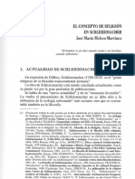 1- Artículo - José María Melero Martínez - El Concepto de Religión en Schleiermacher