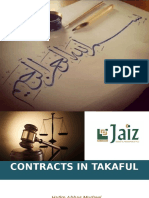 Contracts in Takaful Final
