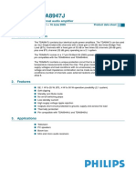 TDA8947J - Datasheet