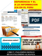 La Transparencia y El Acceso A La Informacion Publica