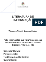 Literatura de Informação: Apresentação