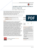 Trauma Medular FISIOPATOLOGIA