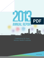 2013 Annual Report the Greenlining Institute