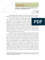 PRETA, BRANCA, MULATA Genero e Raça Martinho