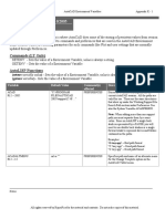 AutoCAD Environment Variables