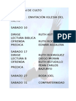 Dirección de Culto