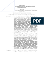 Tap MPR Ri Nomor 4 Tahun 2003 - Susunan, Kedudukan, Kewenangan, Dan Keanggotaan Komisi Konstitusi