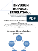 MENYUSUN Proposal Penelitian