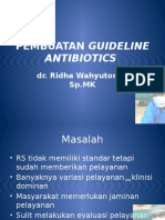 Pembuatan Guideline Antibiotics