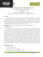 Download A LITERATURE REVIEW ON NON-PERFORMING ASSETS OF CO-OPERATIVE BANKS IN INDIA by Impact Journals SN318899378 doc pdf