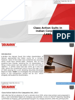 Class Action Suits in Indian Corporate Laws